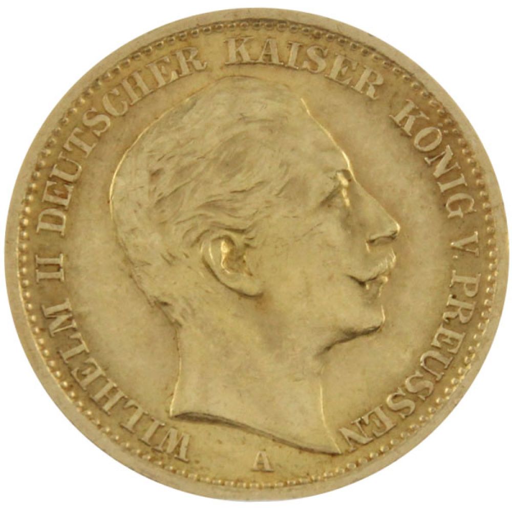 10 Mark Kaiserreich - Gold - Wilhelm II. (Preussen) - J.251